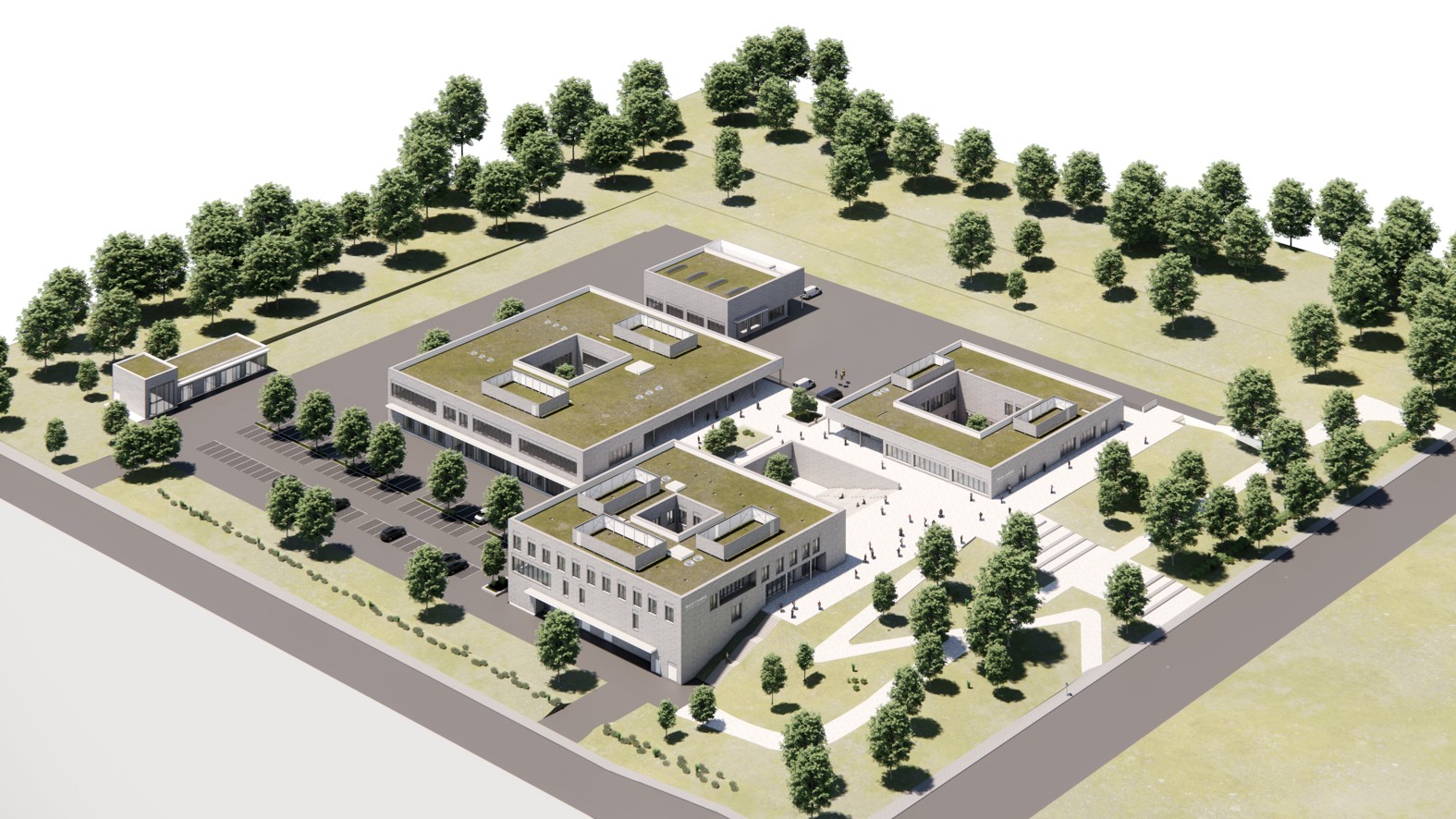 Visualisierung des Trave-Campus