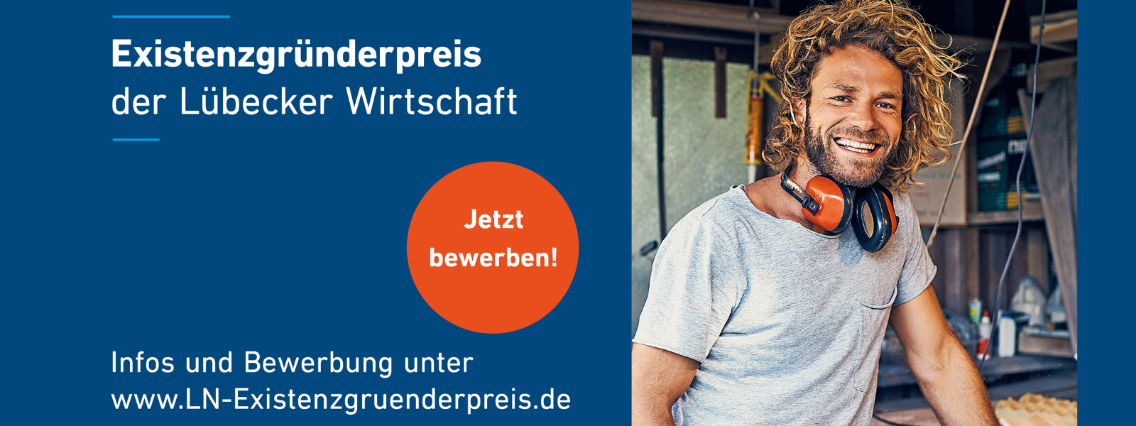 Logo Lübecker Nachrichten Gründerpreis 