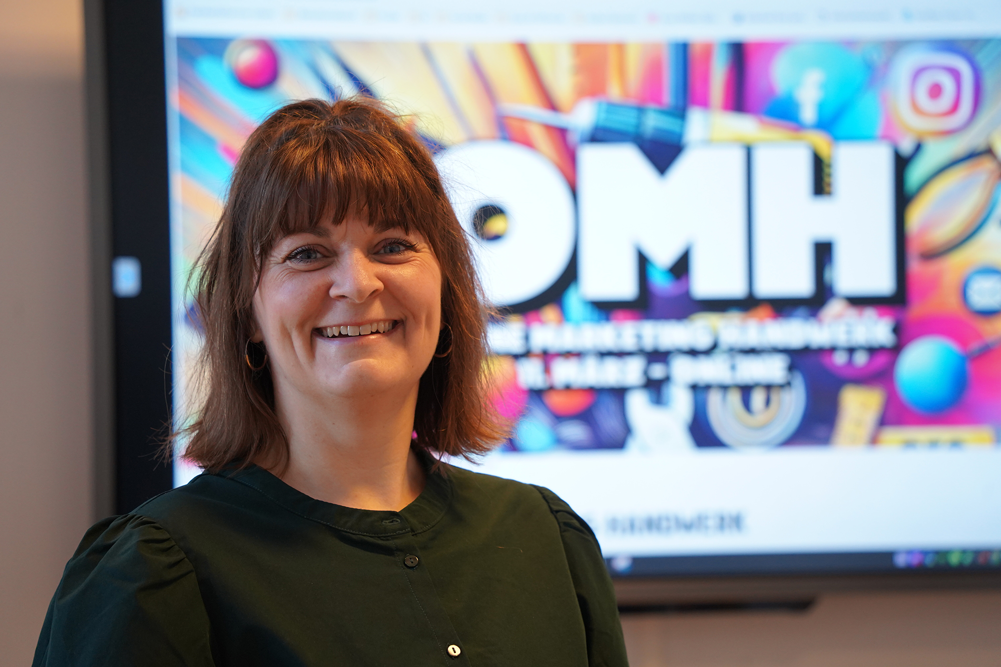 Nadine Weiner, Marketingberaterin der Handwerkskammer Lübeck, lädt Betriebe zur Online-Veranstaltung „OMH - Online Marketing Handwerk“ ein